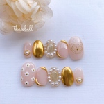 ジェルネイルチップ❥❥❥﻿ワイヤーアートネイル·͜·