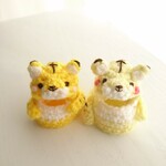 【受注制作】※キグルミのみです。トラのキグルミ(干支の置物パンダさん専用)