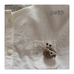 『SALE』 ミニチュア カゴバッグ ブローチ* ボタン