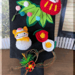 羽子板🎍干支雪だるまちゃん