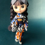 Blythe ドイツヴィンテージ着物　4点set