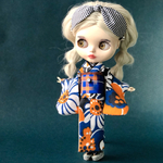 Blythe ドイツヴィンテージ着物　4点set
