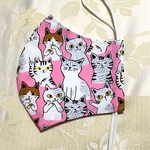 ハッピーパック　2点600円　ねこ柄ピンク
