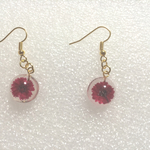 押し花ユラユラピアス