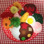 フエルトおままごと⑦★カレーライスセット2
