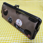 再販＊がま口ﾍﾟﾝｹｰｽ・ﾒｶﾞﾈｹｰｽ　＊Sweet chocolate＊