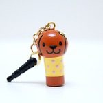 【may様ご予約品】miniこけし＊犬のイヤホンジャック＊