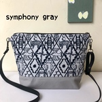 ミナペルホネン  symphony gray  ハンドメイドショルダー