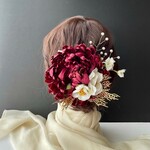 髪飾り 菊