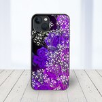 ★全機種対応 スマホケース ★バラにかすみ草 iPhone Android