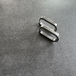 Re ▽ Oval Stainless pierce