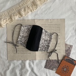 William Morris ♬ BROTHER RABBIT レディース秋マスク　black
