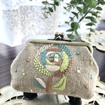 1点のみ　がま口ポーチ　ミナペルホネン