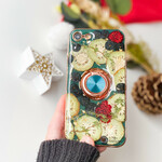 【リング付き】グリーンクリスマス 押しフルーツiPhoneケース