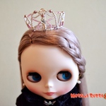 ミニティアラ(ピンク)◇ブライス用◇