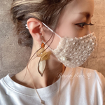 秋冬マスク　薄くて軽い秋冬マスク【beige】