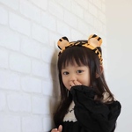 トラさんアイテム🐯*kids*耳付きヘアバンド*°
