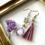 ミニ花ねずみ　ピアス #2