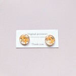 小さい 金木犀 イヤリング or ピアス