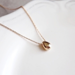 ゴールドの雫♡シンプル上品ネックレス