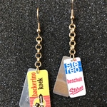 240 vintage ヴィンテージ ハットピン ピアス  レトロ　ビンテージ アンティーク リメイク