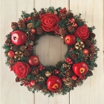 クリスマスリースB+(21cm)