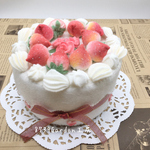 🍓🌹苺ケーキ (小物入れ) 染63