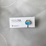 小鳥のイヤリング（セキセイインコ：黄・青）