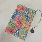 単行本　リバティ プリント使用　ブックカバー　*　 デコ・ペイズリー  Deco Paisley
