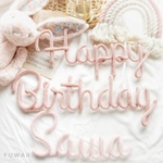 Happy (Half) Birthday ウールレター