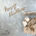 Merry Christmas ウッドレター | 木製 | クリスマス 飾り付け メリークリスマス クリスマスパーティ かわいい おしゃれ ウッド 男の子 女の子 お祝い ガーランド 飾り付け 装飾