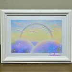 パステルアート　Morning Rainbow（ﾓｰﾆﾝｸﾞ･ﾚｲﾝﾎﾞｰ） 朝の虹　パステル画原画