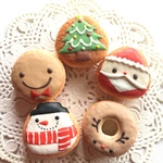 フェイクスイーツ*クリスマスドーナツ*スイーツデコ
