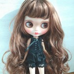 再出品457.※単品※黒のふんわりかぼちゃパンツ※ブライスアウトフィット※1/6ドール服