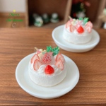 ミニチュア　いちごたっぷりクリスマスケーキ🎄