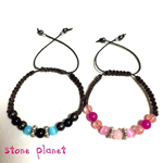 再販♡個性派カップル♡愛の絆ペアブレスミニ