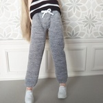 リカちゃん スウェット パンツ 単品 服 スリムタイプ