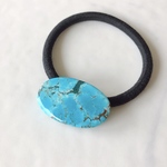 チベタン ターコイズのヘアゴム