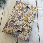【文庫本ブックカバー】パーティ猫　生成×ネコチャーム