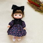 小花柄襟レースワンピース♠メルちゃん ソランちゃん レミンちゃん ネネちゃん 服