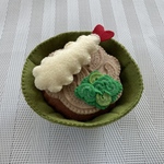 おそばセット　フエルトままごと