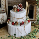 open sale!! ナチュラルクレイケーキ【christmas】