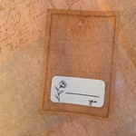 プライスシール　ボタニカルデザインM　値札シール