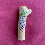 りんごの枝のはんこ　〜 藤の花 〜