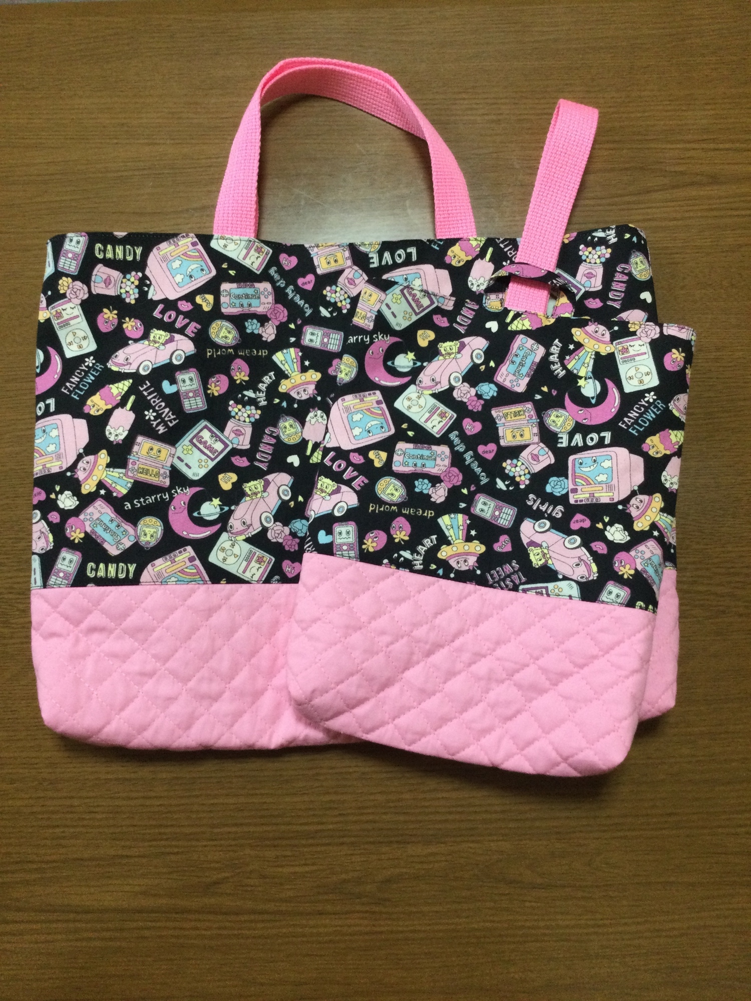 Zoony様☆専用　追加あり85.入園入学セット　パープル ピンク3点セット Zoony様☆専用 追加あり85.入園入学セット パープル ピンク3点