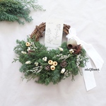 ウィンターリース❄︎クリスマスリース　a
