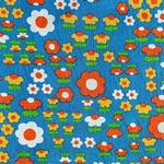 ヴィンテージファブリック　お花畑