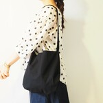 Anone『balloon mini』帆布2wayバッグ / ブラック