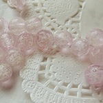 夜をほんのり薄明かり　かがり火ビーズ！8mm14個  