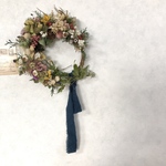 クリスマス＊noelハーフリース アンティーク紫陽花